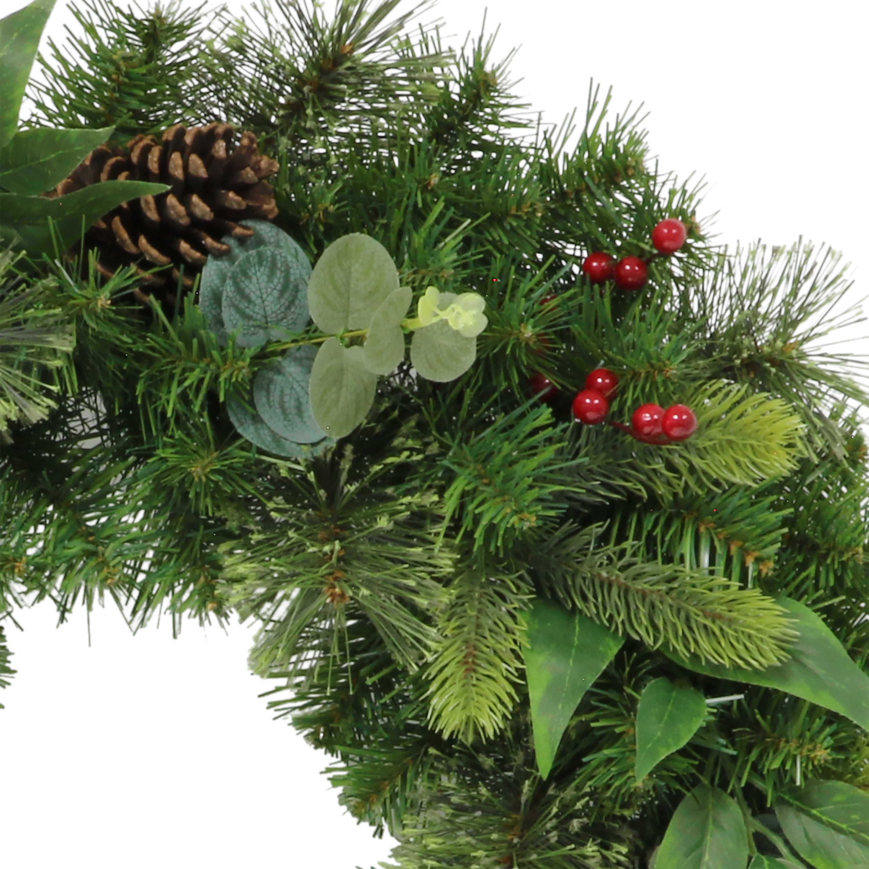 24" Decorated Christmas Wreath